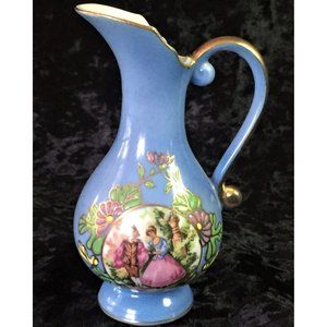 Blue Lamode hand painted Jug - Packed with detail